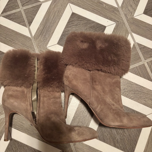 Suede Sam Edelman Heeled  Boots - Picture 2 of 4